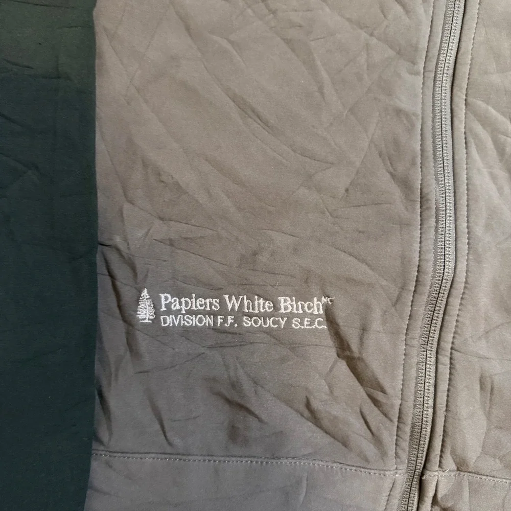 The North Face Apex Softshell Jacket Mens XL Charcoal Full Zip Fleece Lined